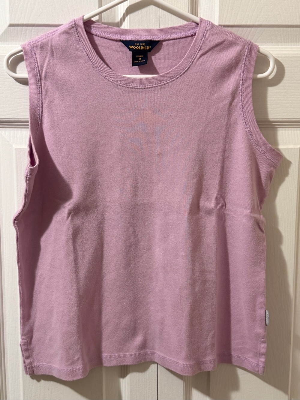 Woolrich Women’s Crewneck Tank - Light Lavender size M